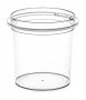 Verzegelbare Slimline TP beker / pot / bak met diameter 69 mm. en inhoud 120 ml.